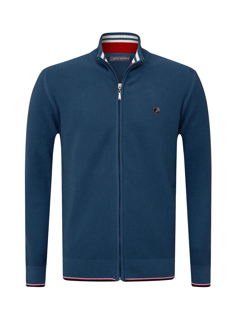 Вязаный кардиган Jacey Quinn Knit Cardigan, синий
Вязаный кардиган Jacey Quinn Knit Cardigan, синий