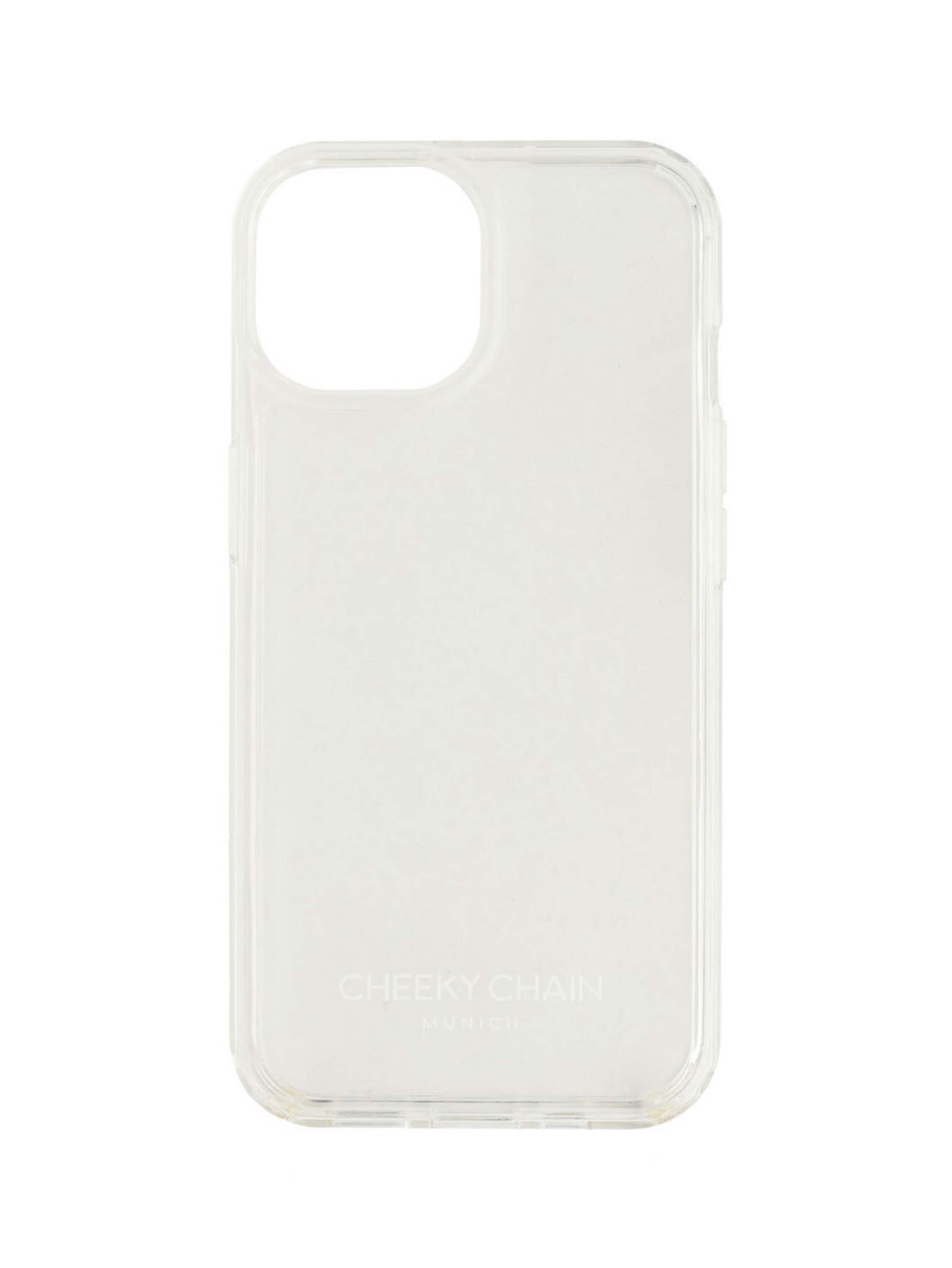 Cheeky Chain Munich Чехол для смартфона 'iPhone 16 Pro' в прозрачном цвете
Cheeky Chain Munich Чехол для смартфона 'iPhone 16 Pro' в прозрачном цвете