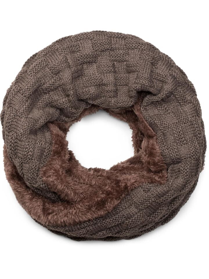 Шарф styleBREAKER, серо-коричневый
Шарф styleBREAKER, серо-коричневый