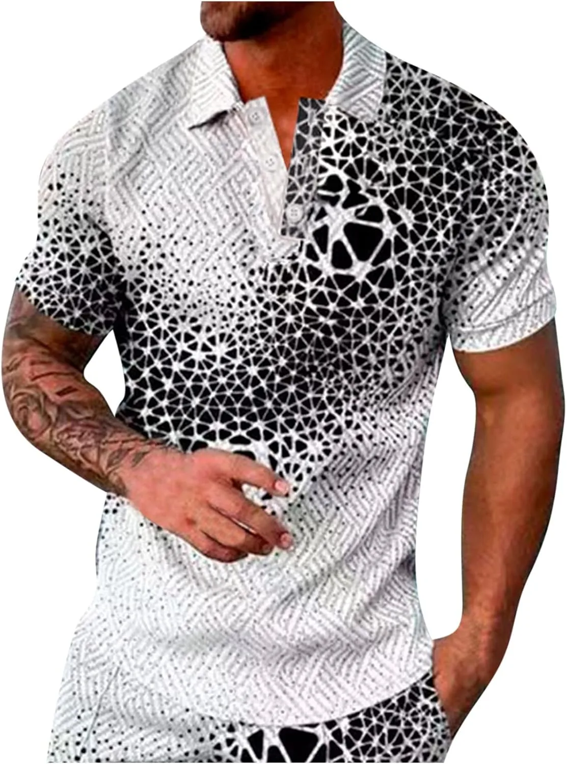 Поло для мужчин casual с воротником на пуговицах
Поло для мужчин casual с воротником на пуговицах