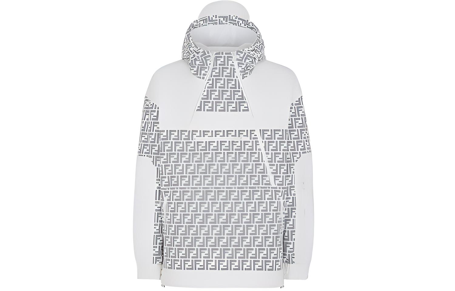 FENDI Парка мужская белая с капюшоном Moderate
FENDI Парка мужская белая с капюшоном Moderate