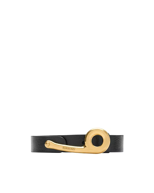 Тонкий кожаный ремень для уздечки Burberry, черный
Тонкий кожаный ремень для уздечки Burberry, черный
