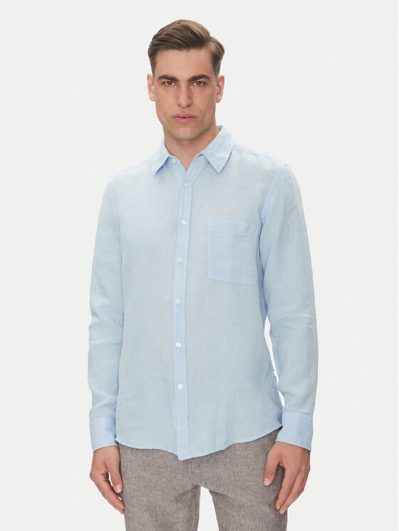 Рубашка обычного кроя 50537381 Boss, синий
Рубашка обычного кроя 50537381 Boss, синий