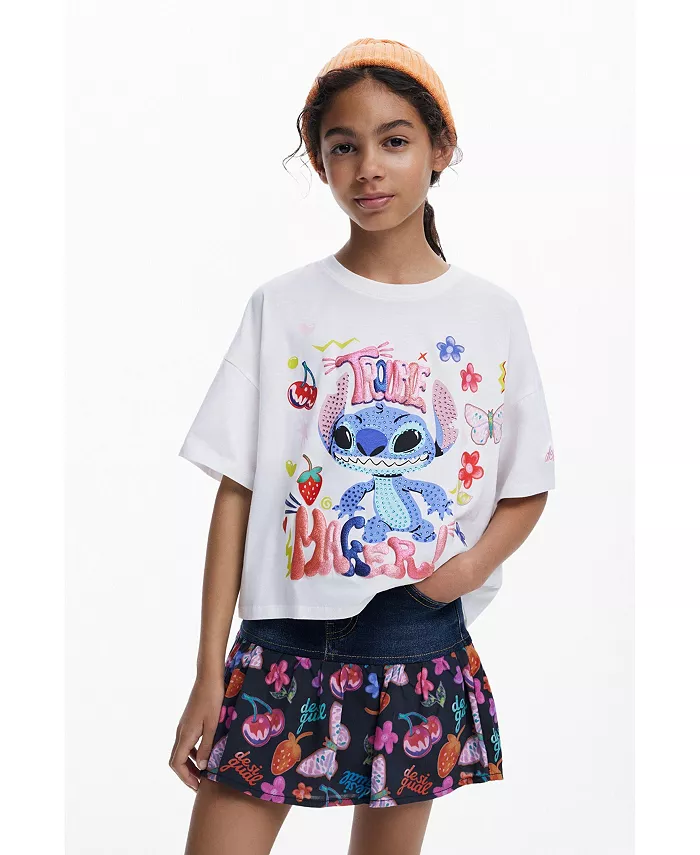 Джинсовая мини-юбка с рюшами для девочек Desigual, синий
Джинсовая мини-юбка с рюшами для девочек Desigual, синий