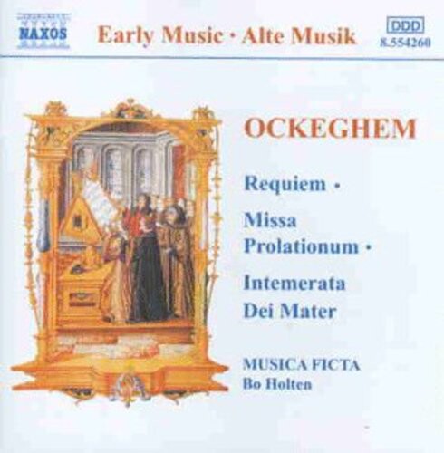 CD диск Ockeghem: Requiem & Missa Prolationum
CD диск Ockeghem: Requiem & Missa Prolationum