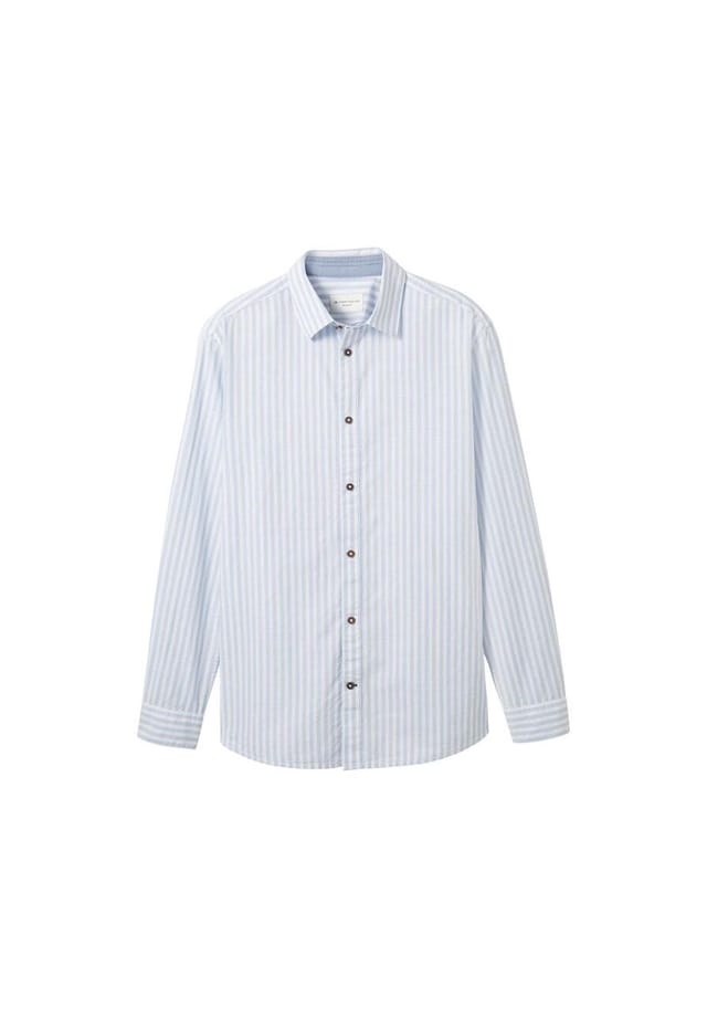 Рубашка с длинными рукавами Tom Tailor, синий 
Рубашка с длинными рукавами Tom Tailor, синий