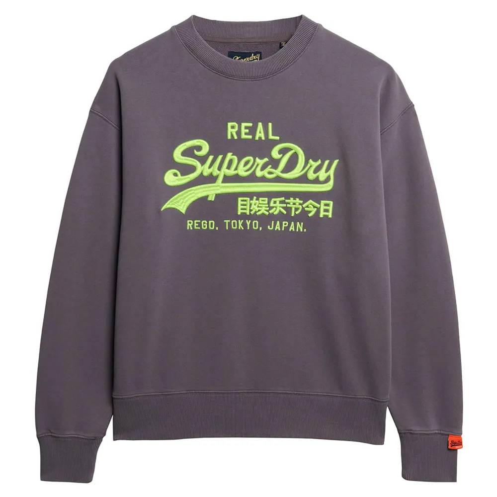 Толстовка Superdry Vl Neon Loose, серый
Толстовка Superdry Vl Neon Loose, серый