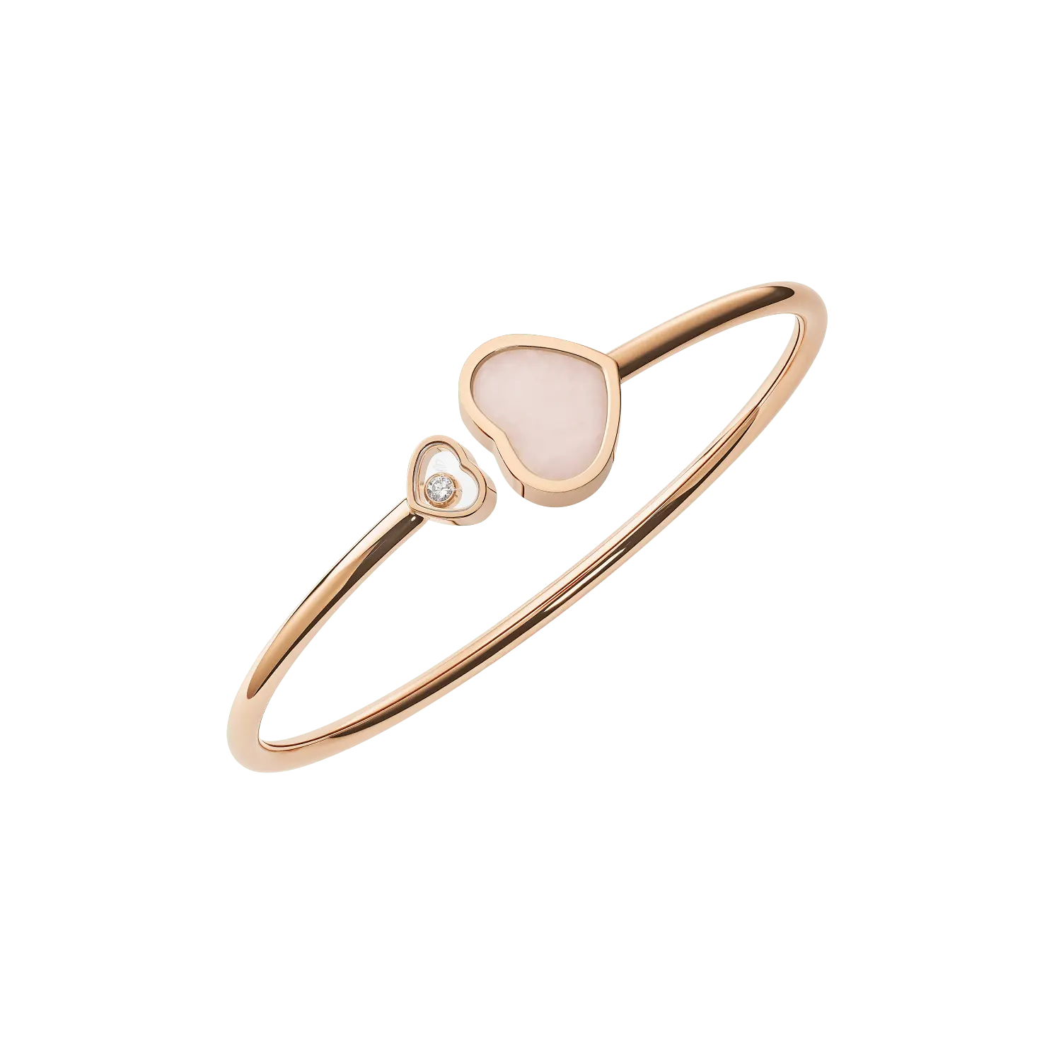 Браслет Chopard Happy Hearts - Браслет, розовое золото, бриллиант, розовый опал 
Браслет Chopard Happy Hearts - Браслет, розовое золото, бриллиант, розовый опал