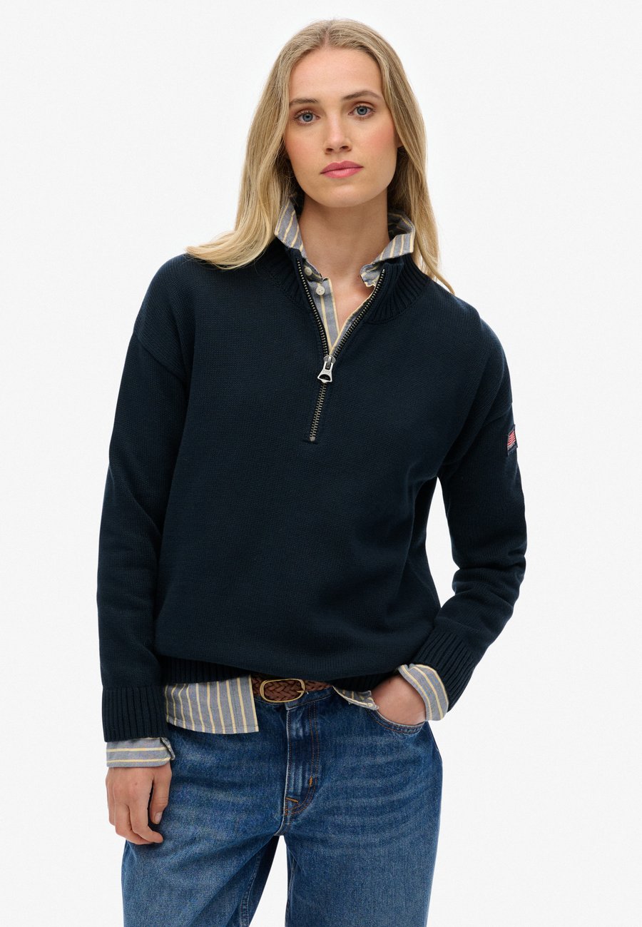 Джемпер Superdry & Co SLOUCHY HALF ZIP, Eclipse Navy/Blue
Джемпер Superdry & Co SLOUCHY HALF ZIP, Eclipse Navy/Blue