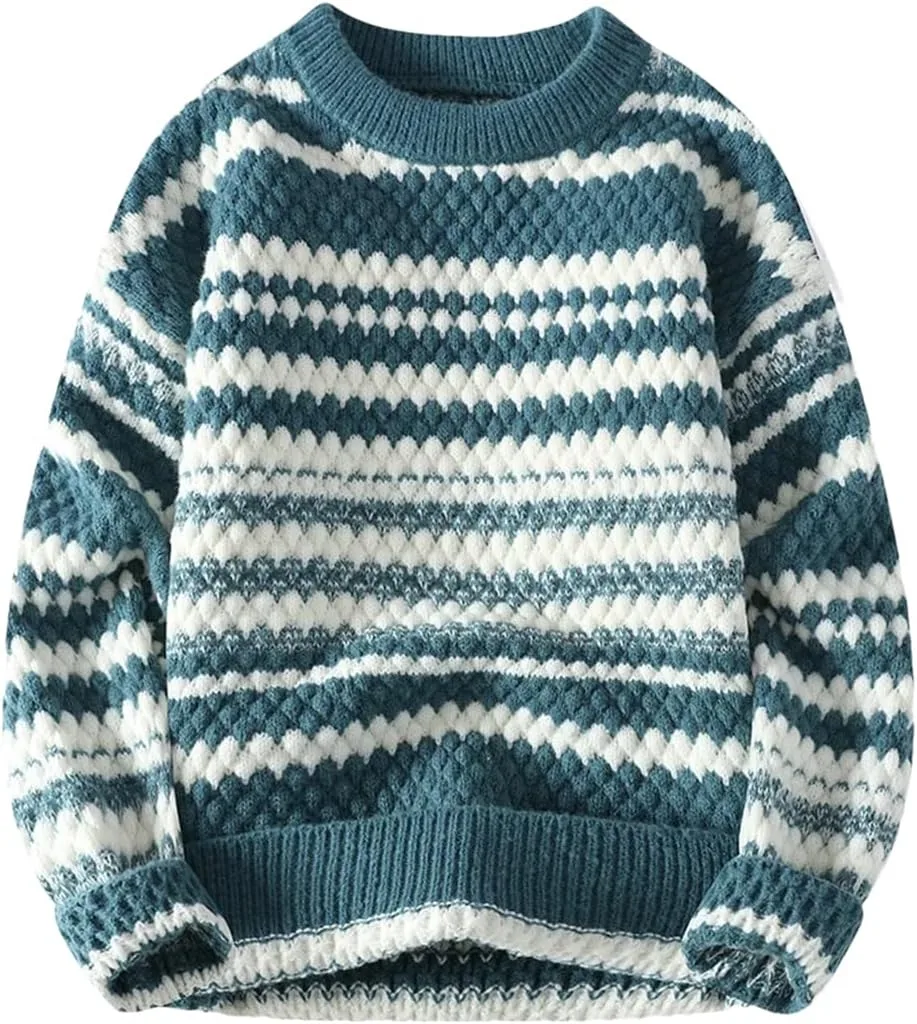 Мужской свитер Argyle с контрастным цветом, свободный, универсальный
Мужской свитер Argyle с контрастным цветом, свободный, универсальный