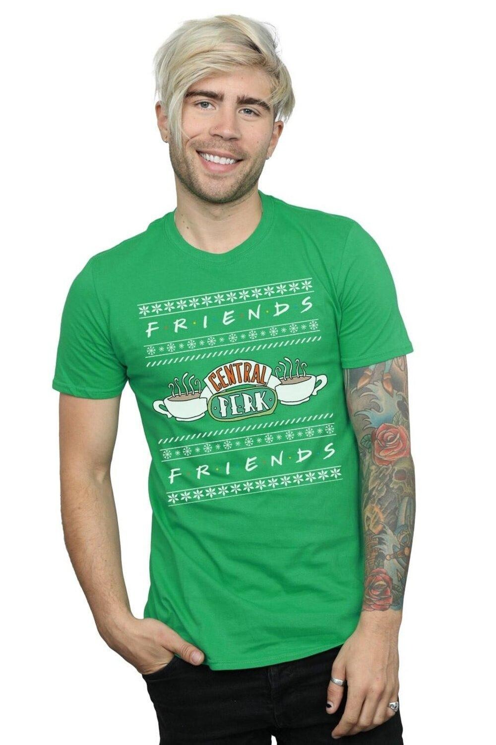 Футболка Fair Isle Central Perk Friends, зеленый
Футболка Fair Isle Central Perk Friends, зеленый