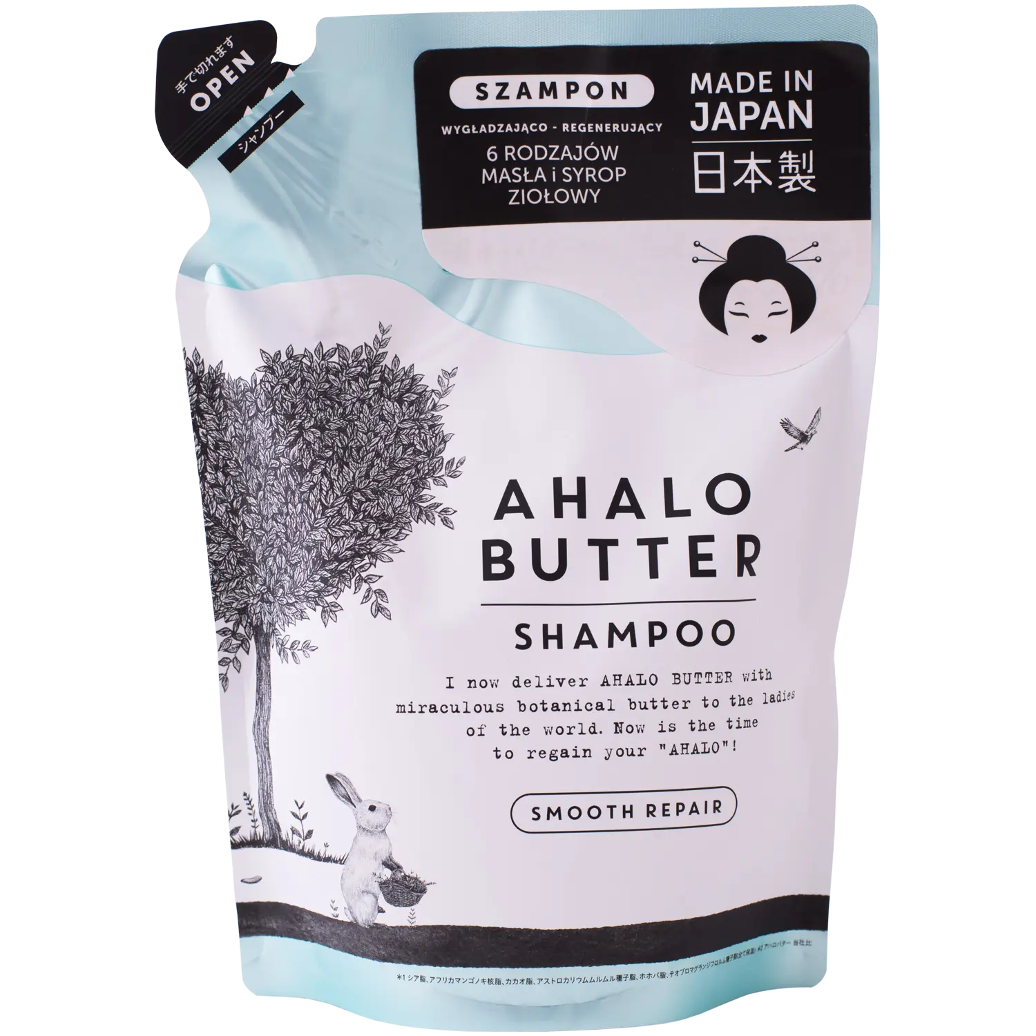 Разглаживающий и восстанавливающий шампунь для волос с 6 видами масла и травяным сиропом Ahalo Butter Smooth Repair, 400 мл
Разглаживающий и восстанавливающий шампунь для волос с 6 видами масла и травяным сиропом Ahalo Butter Smooth Repair, 400 мл