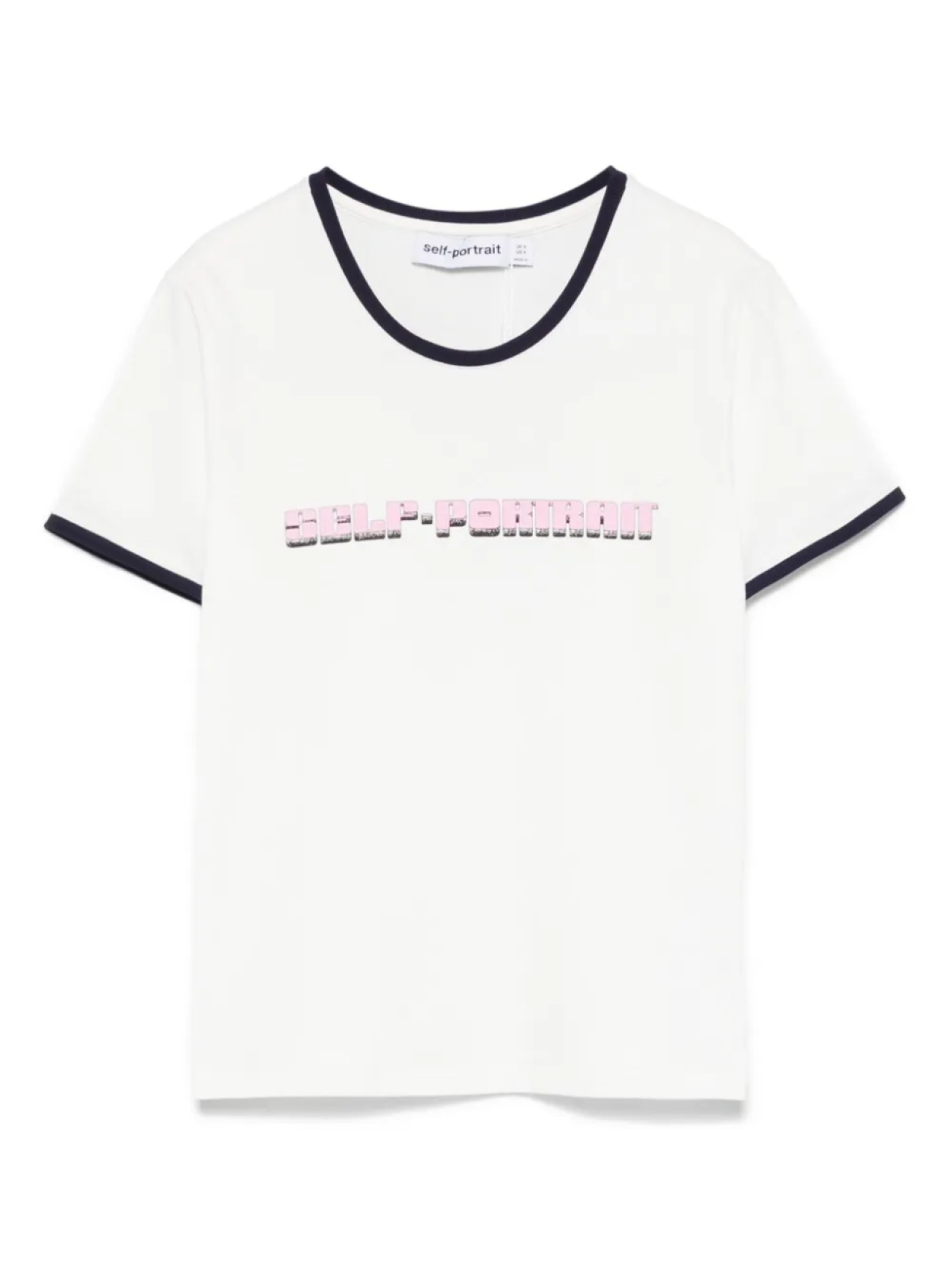 Футболка с логотипом Self-Portrait, белый
Футболка с логотипом Self-Portrait, белый