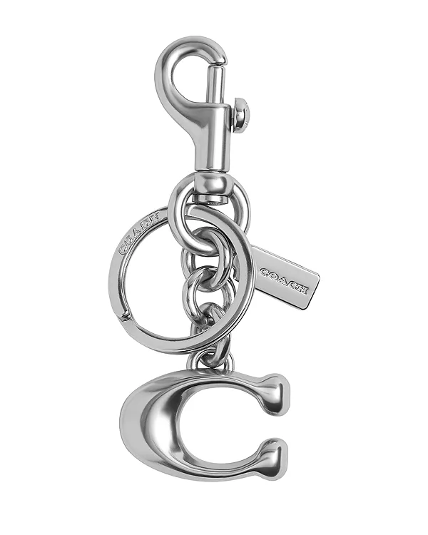 Брелок для ключей Solid C, подвеска для сумки Coach, серебряный
Брелок для ключей Solid C, подвеска для сумки Coach, серебряный