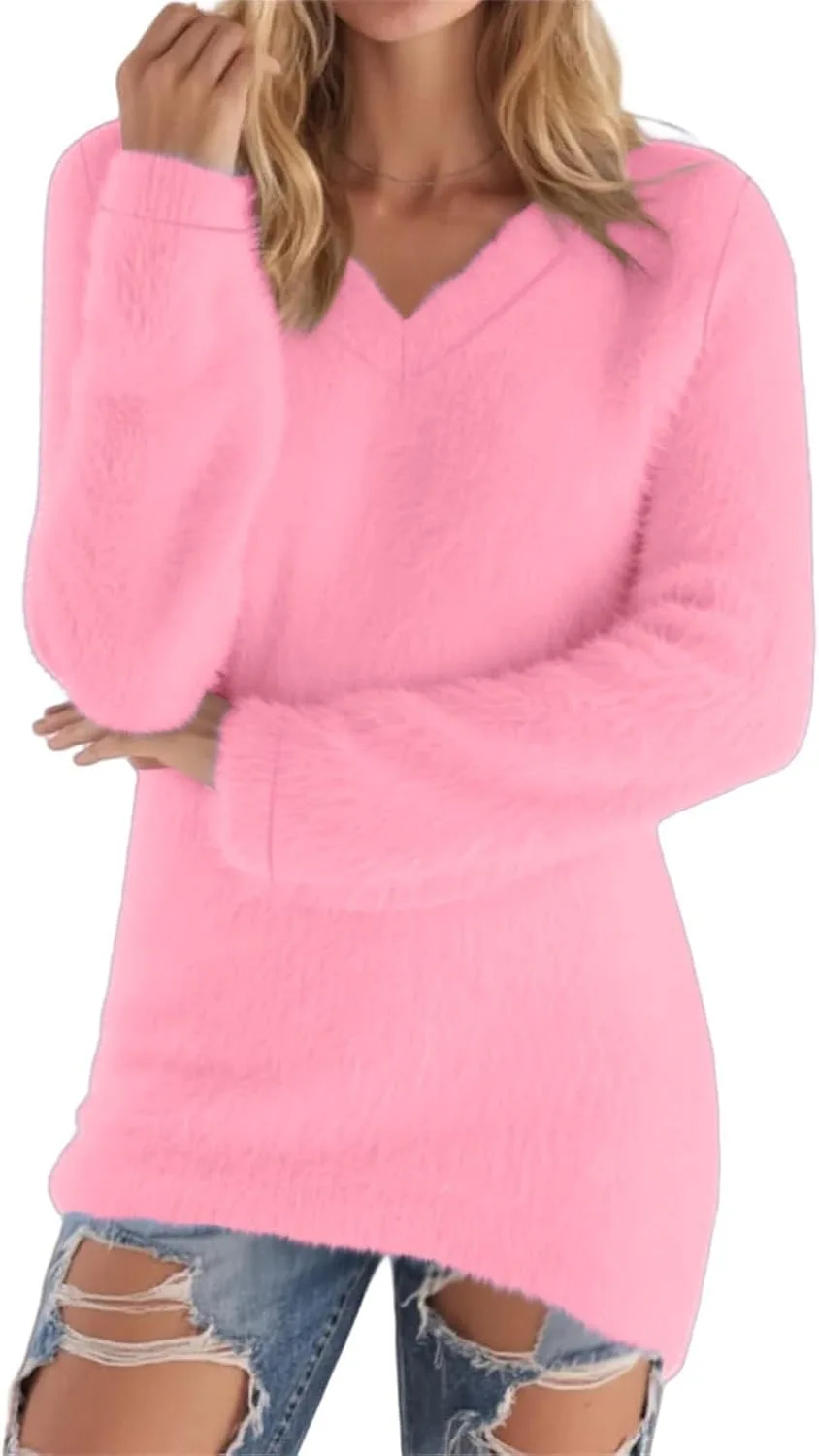 Женский свитер с длинным рукавом, легкий и мягкий Funnyrap
Женский свитер с длинным рукавом, легкий и мягкий Funnyrap