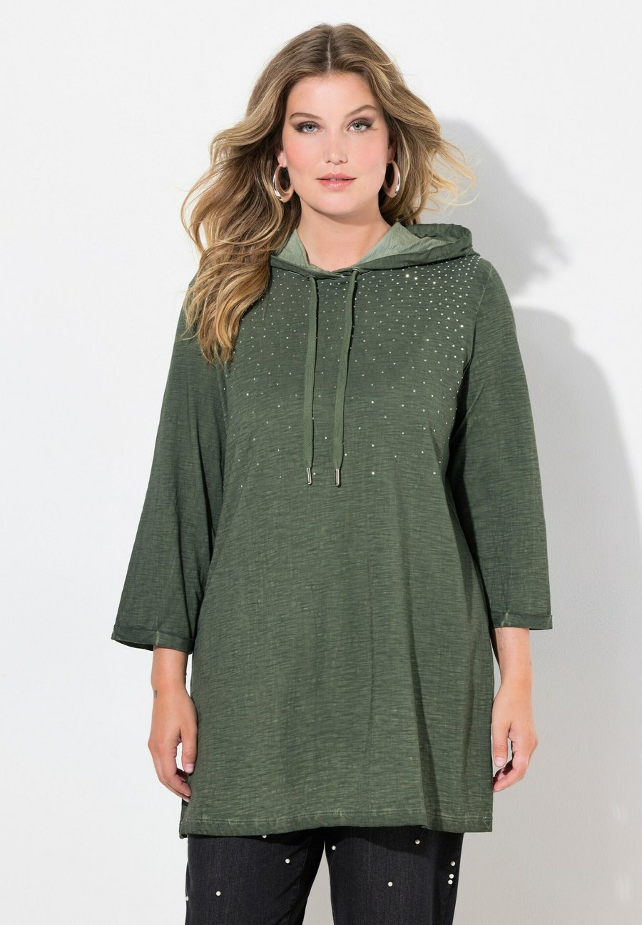 Худи MIAMODA Hoodie, Dark Green/Dark Grey
Худи MIAMODA Hoodie, Dark Green/Dark Grey