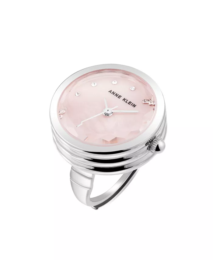 Женские часы-кольцо Quartz Pink с металлическим сплавом серебристого оттенка, 20 мм Anne Klein
Женские часы-кольцо Quartz Pink с металлическим сплавом серебристого оттенка, 20 мм Anne Klein