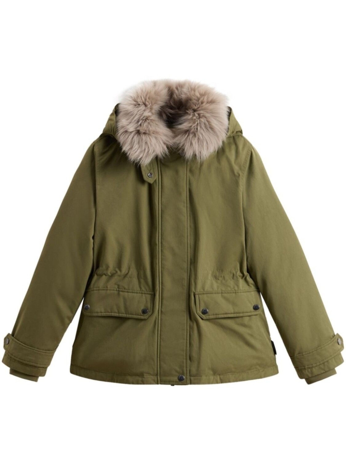 Парка Woolrich Short Arctic in Mountain Cloth with Removable Hood and Fur, зеленый
Парка Woolrich Short Arctic in Mountain Cloth with Removable Hood and Fur, зеленый