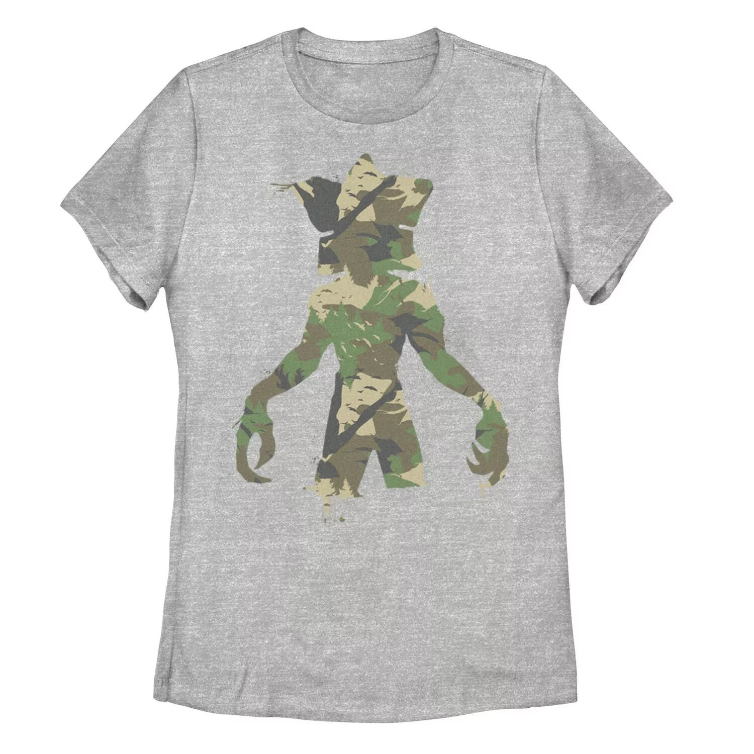 Футболка с камуфляжным принтом «Очень странные дела» для юниоров и рисунком Демогоргона Licensed Character
Футболка с камуфляжным принтом «Очень странные дела» для юниоров и рисунком Демогоргона Licensed Character