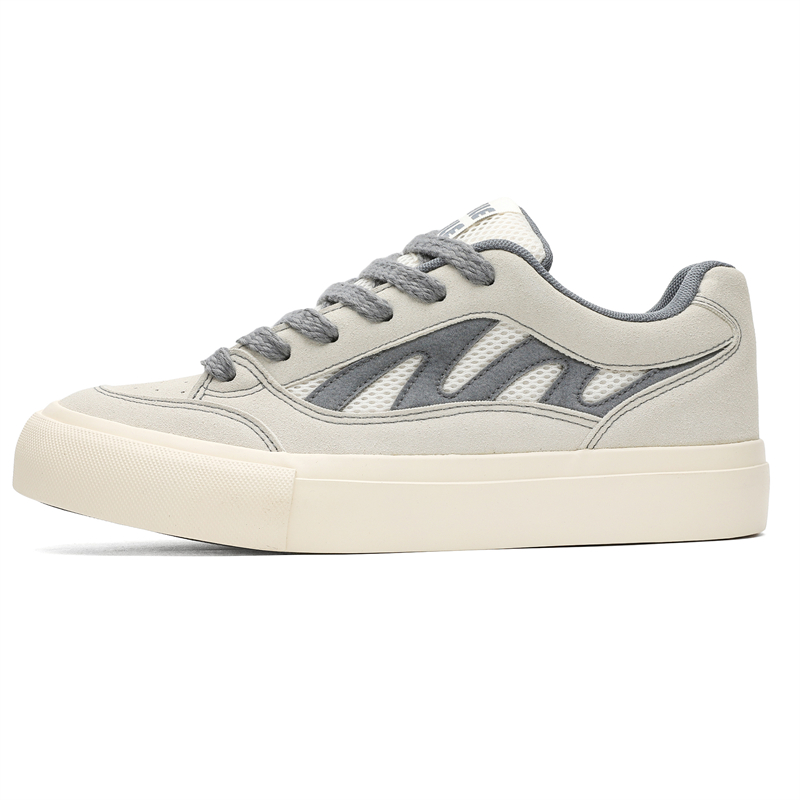 PAIBLOKS Мужские серые скейтбордские кроссовки мид-топ с амортизацией, поддержкой, защитой от истирания и противоскользящей подошвой, цвет Gray
PAIBLOKS Мужские серые скейтбордские кроссовки мид-топ с амортизацией, поддержкой, защитой от истирания и противоскользящей подошвой, цвет Gray