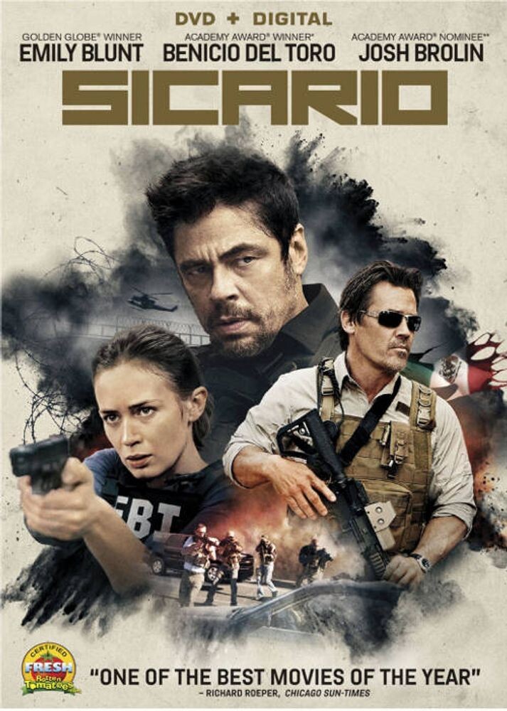 Диск DVD Sicario
Диск DVD Sicario