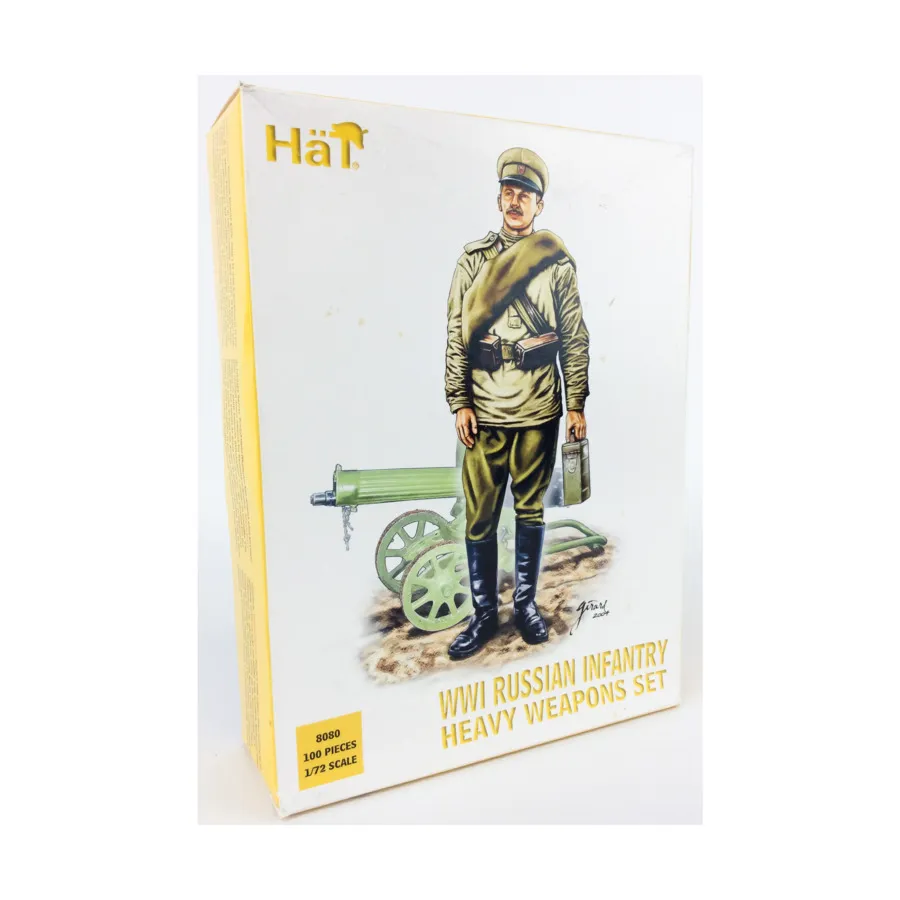 Комплект тяжелого вооружения русской пехоты времен Первой мировой войны., Historical Plastic Military Figures - WWI (1:72) (Hat Industries)
Комплект тяжелого вооружения русской пехоты времен Первой мировой войны., Historical Plastic Military Figures - WWI (1:72) (Hat Industries)