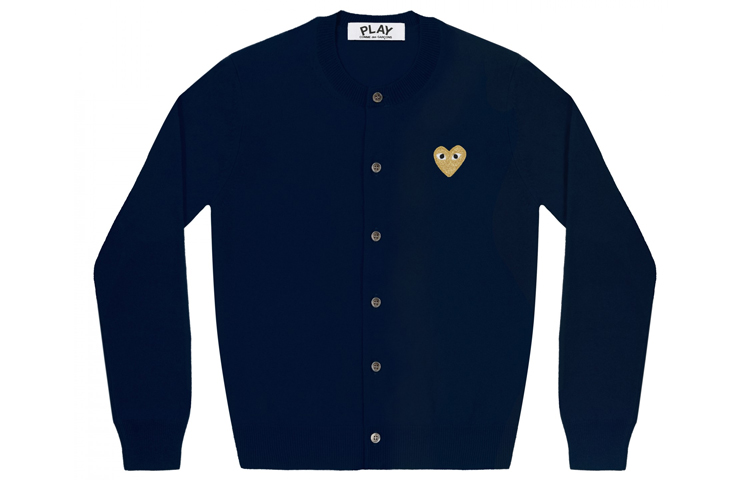 Свитер женский темно-синий CDG Play
Свитер женский темно-синий CDG Play