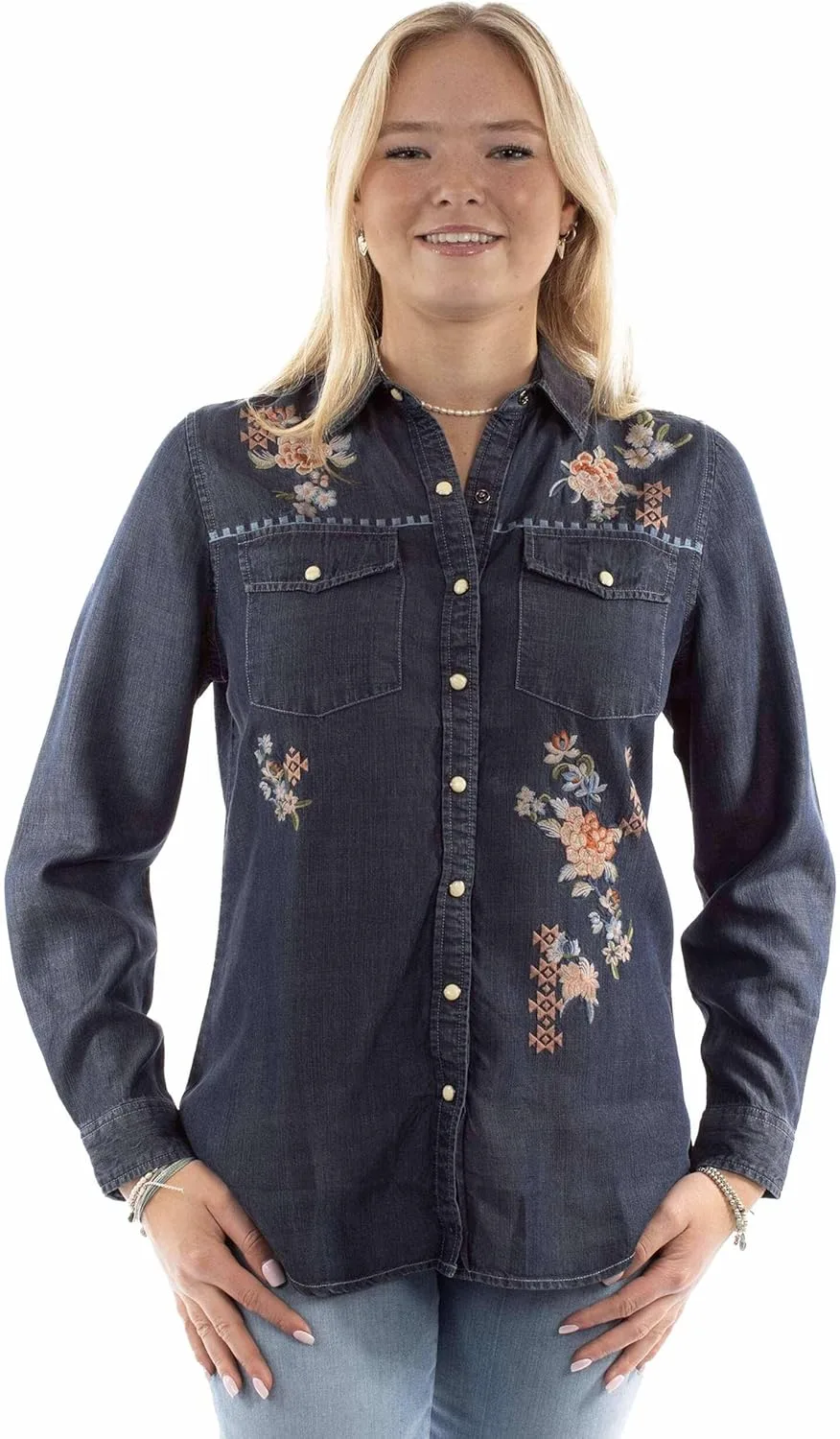 Scully - женский топ из Tencel с вышивкой
Scully - женский топ из Tencel с вышивкой