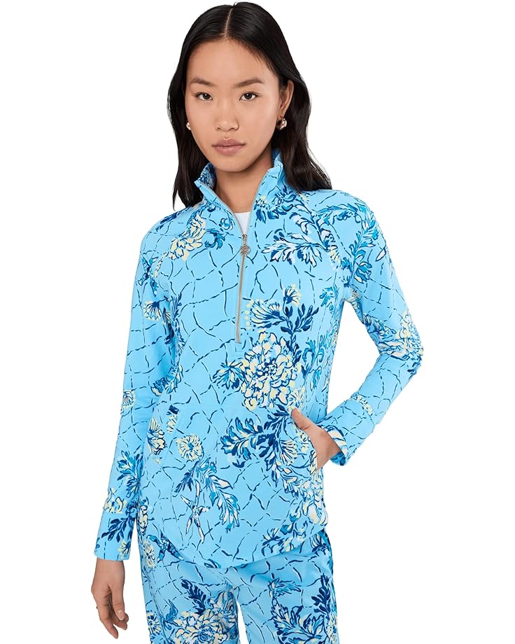 Женская блуза Lilly Pulitzer Upf 50+ Skipper Popover, Bellevue Blue Breakers Beach
Женская блуза Lilly Pulitzer Upf 50+ Skipper Popover, Bellevue Blue Breakers Beach