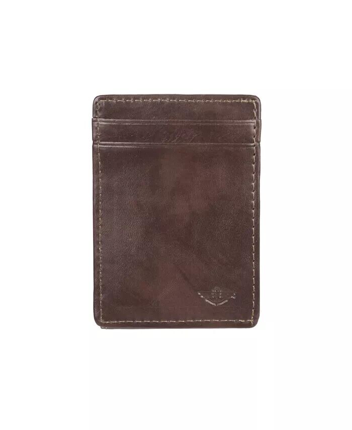 Мужской кошелек с RFID-картой и передним карманом Dockers, коричневый
Мужской кошелек с RFID-картой и передним карманом Dockers, коричневый