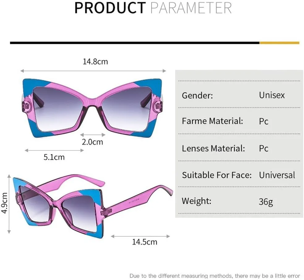 Женские солнцезащитные очки «кошачий глаз» в винтажном стиле, двухцветная оправа, роскошные солнцезащитные очки с защитой от УФ-излучения UV400 LVTFCO, Purple
Женские солнцезащитные очки «кошачий глаз» в винтажном стиле, двухцветная оправа, роскошные солнцезащитные очки с защитой от УФ-излучения UV400 LVTFCO, Purple