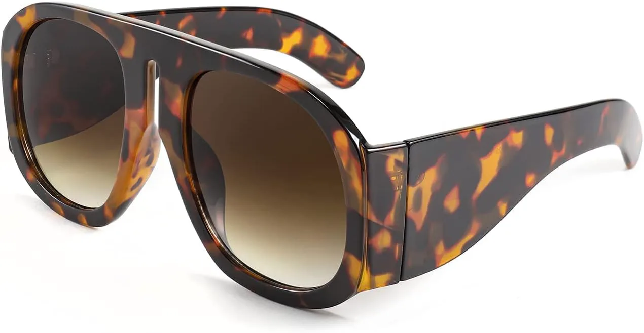 FEISEDY Ретро-модные солнцезащитные очки-авиаторы для женщин и мужчин, увеличенного размера, винтажные, 70-80-х годов, с плоской верхней частью, модель B2745, Leopard
FEISEDY Ретро-модные солнцезащитные очки-авиаторы для женщин и мужчин, увеличенного размера, винтажные, 70-80-х годов, с плоской верхней частью, модель B2745, Leopard