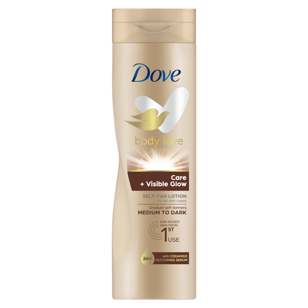 Бальзам для загара для средне-смуглой кожи, 250 мл Dove Body love care + visible glow
Бальзам для загара для средне-смуглой кожи, 250 мл Dove Body love care + visible glow