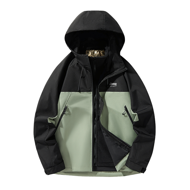JEEP SPIRIT Водонепроницаемая и ветрозащитная ветровка унисекс, Black Green
JEEP SPIRIT Водонепроницаемая и ветрозащитная ветровка унисекс, Black Green