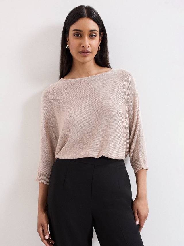 Cristine металлический свитер с рукавом летучая мышь Phase Eight, Gold
Cristine металлический свитер с рукавом летучая мышь Phase Eight, Gold