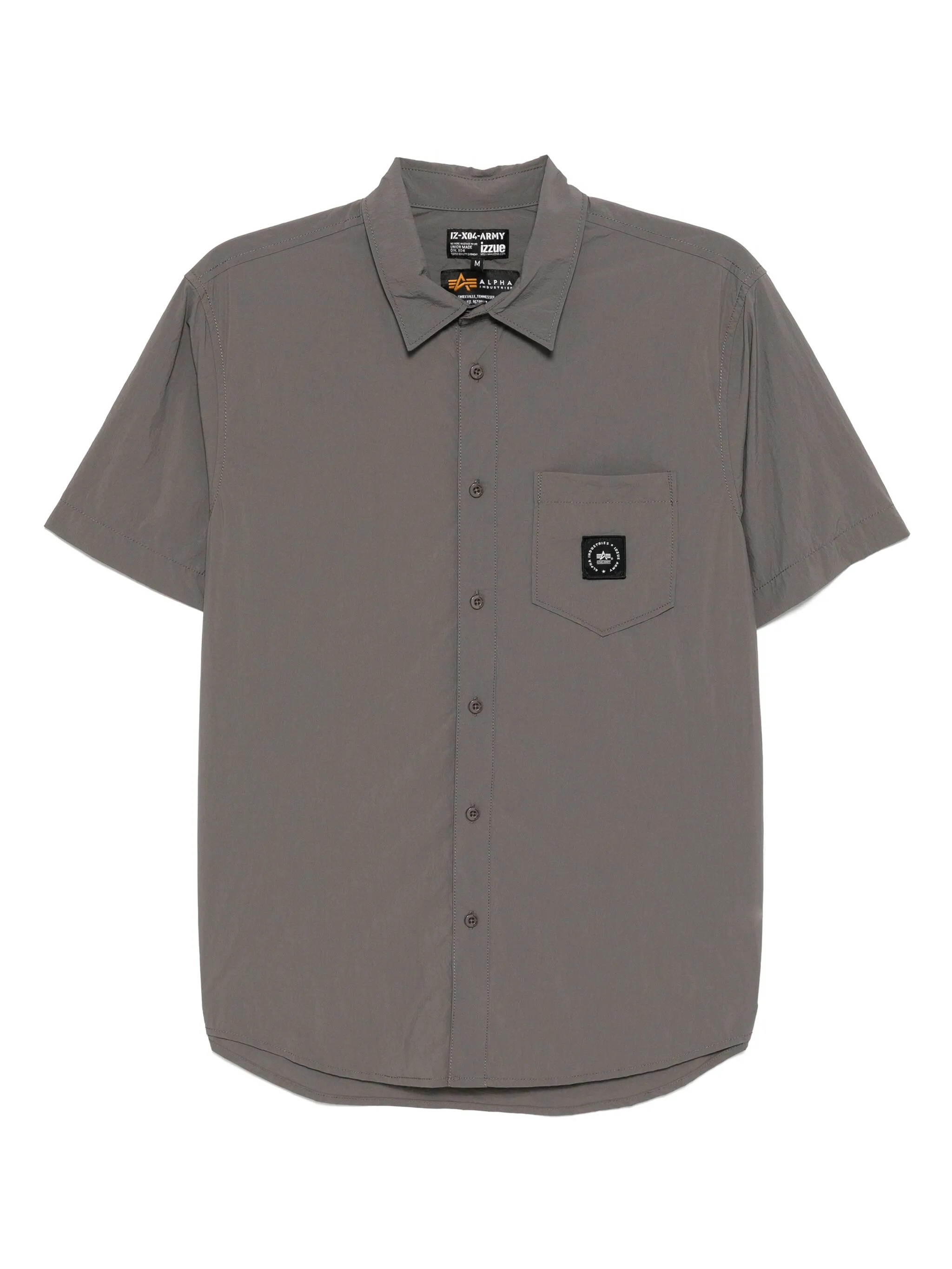 Рубашка с нашивкой-логотипом Izzue, серый
Рубашка с нашивкой-логотипом Izzue, серый