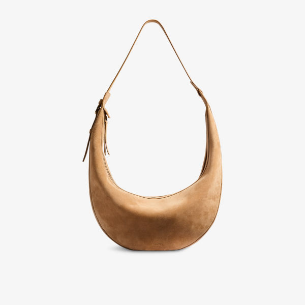 Сумка-хобо Khaite Августина из замши, светло-коричневый
Сумка-хобо Khaite Августина из замши, светло-коричневый