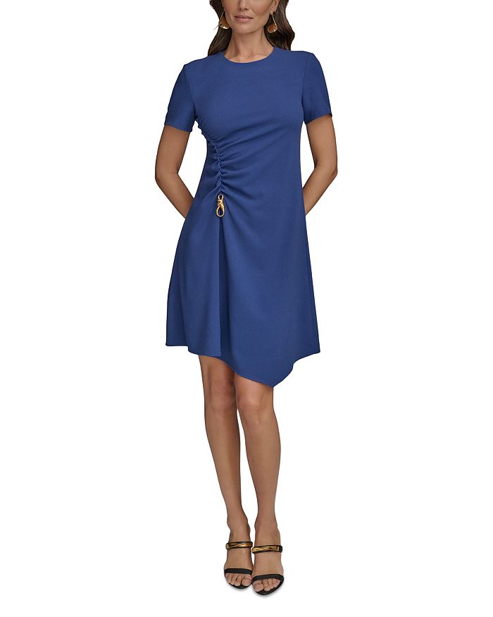 Креповое платье фасона "A-силуэт" Donna Karan, синий
Креповое платье фасона "A-силуэт" Donna Karan, синий