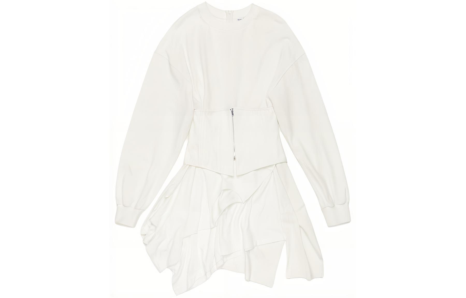 Многослойное асимметричное мини-платье Acne Studios, белое
Многослойное асимметричное мини-платье Acne Studios, белое