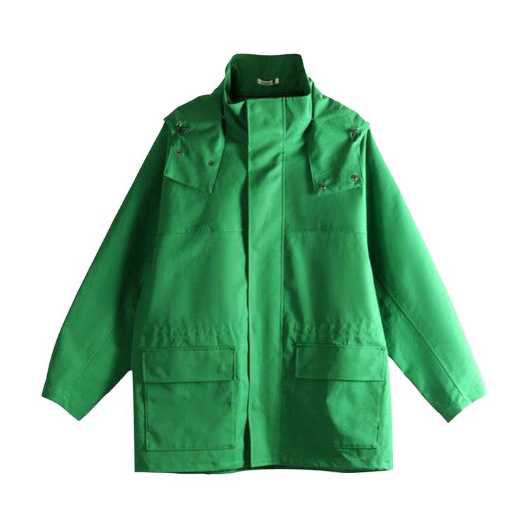 Куртка Auralee High-Density Bonded Cotton Gabardine Blouson Jacket, Green 
Куртка Auralee High-Density Bonded Cotton Gabardine Blouson Jacket, Green