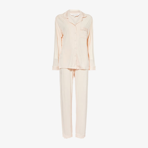 Пижамный комплект The Nap Co из стрейч-джерси, оранжевый
Пижамный комплект The Nap Co из стрейч-джерси, оранжевый