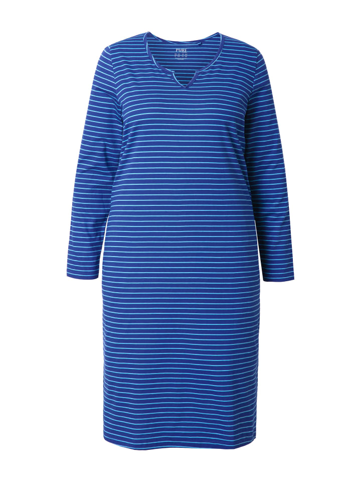 Ночная рубашка цвета индиго Ulla Popken
Ночная рубашка цвета индиго Ulla Popken