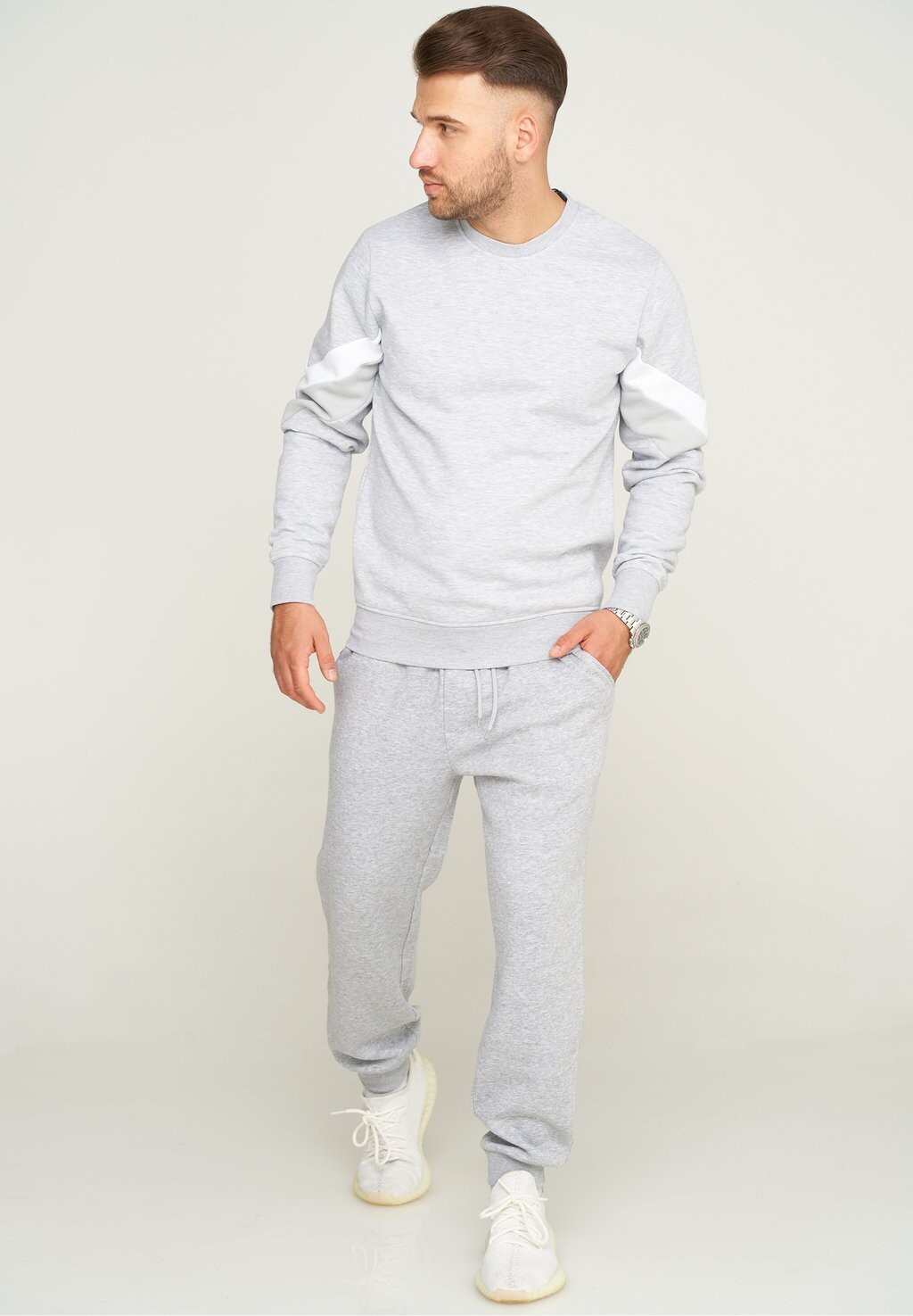 Брюки для бега KANE JJHARRY Jack & Jones, цвет light grey melange 
Брюки для бега KANE JJHARRY Jack & Jones, цвет light grey melange