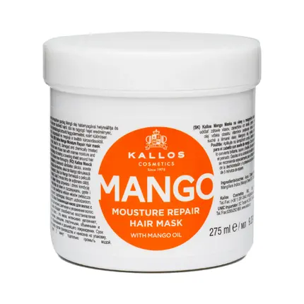 Маска Mango 275ml - Nourishing Hair Treatment
Маска Mango 275ml - Nourishing Hair Treatment