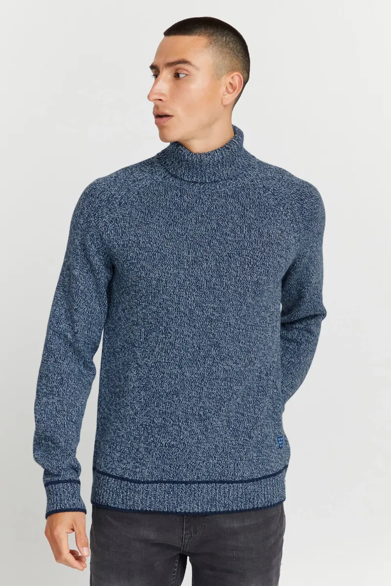 Свитер с высоким воротником из смесового материала "BLEND BHPullover", цвет Dress Blues
Свитер с высоким воротником из смесового материала "BLEND BHPullover", цвет Dress Blues