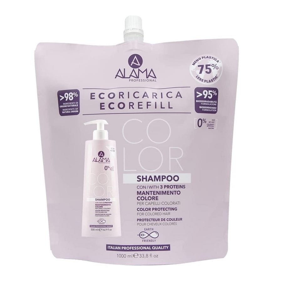 Alama Color Color Protecting Shampoo Сменный блок 1000 мл
Alama Color Color Protecting Shampoo Сменный блок 1000 мл