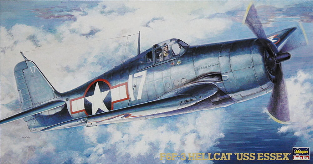 F6F-3 Hellcat USS ESSEX 1:48 Hasegawa JT34
F6F-3 Hellcat USS ESSEX 1:48 Hasegawa JT34
