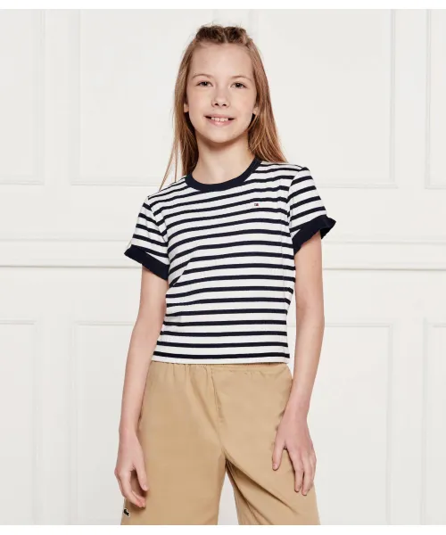 Футболка Slim fit Tommy Hilfiger, синий 
Футболка Slim fit Tommy Hilfiger, синий