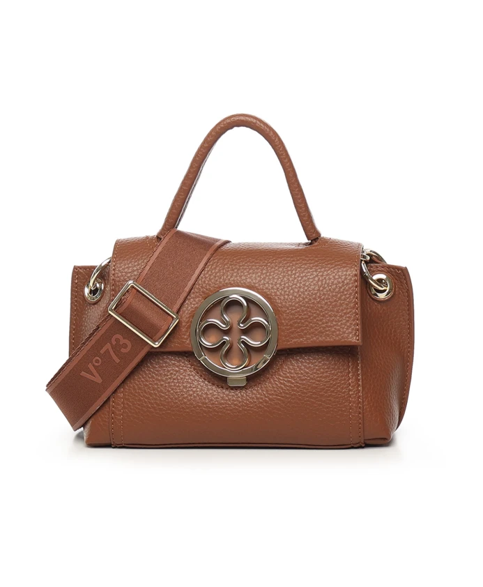 Коричневая кожаная сумка через плечо с пряжкой V73, коричневый
Коричневая кожаная сумка через плечо с пряжкой V73, коричневый