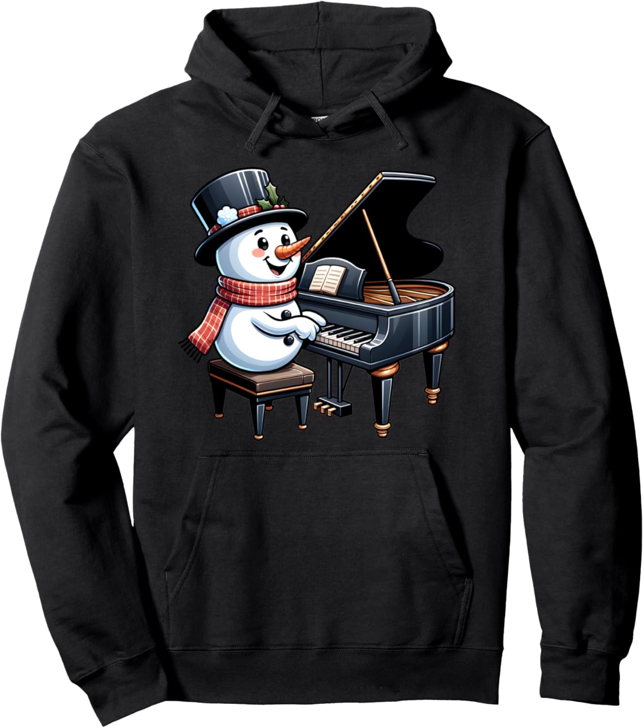 Рождественская толстовка с изображением музыкального инструмента: снеговик и пианино Christmas Day Apparel, черный
Рождественская толстовка с изображением музыкального инструмента: снеговик и пианино Christmas Day Apparel, черный